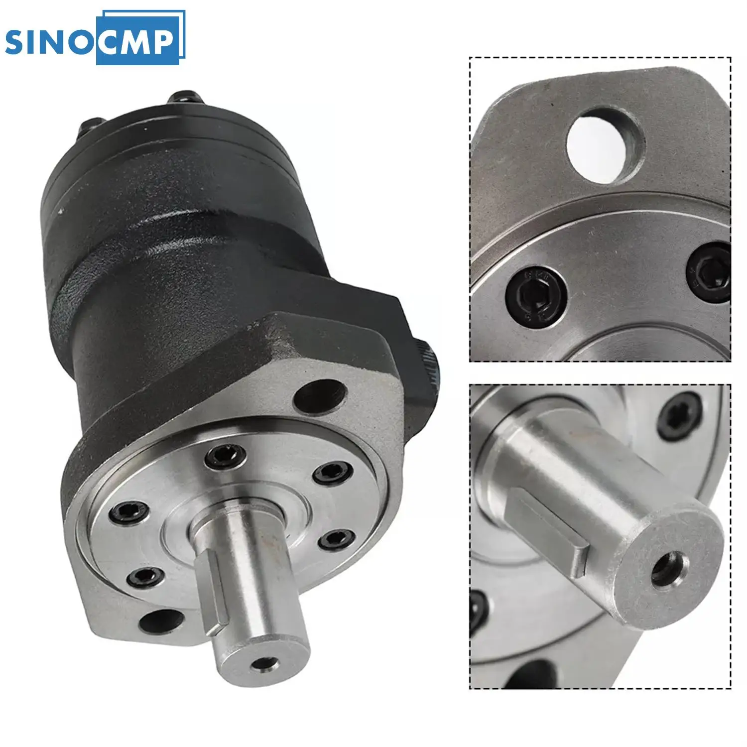 

101-1701-009 1011701009 SINOCMP 1PCS New Hydraulic Motor For Eaton Char-Lynn Part Replacement Part With 6 Months Warranty