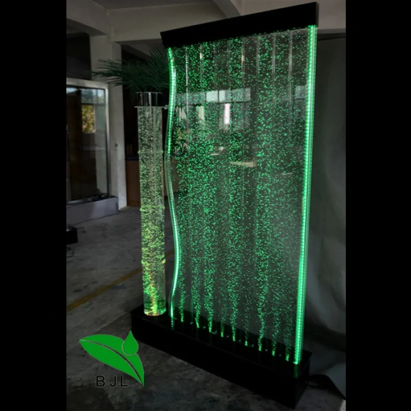 (Customized) wedding decoration led lighting water bubble screen hotel decoration furniture