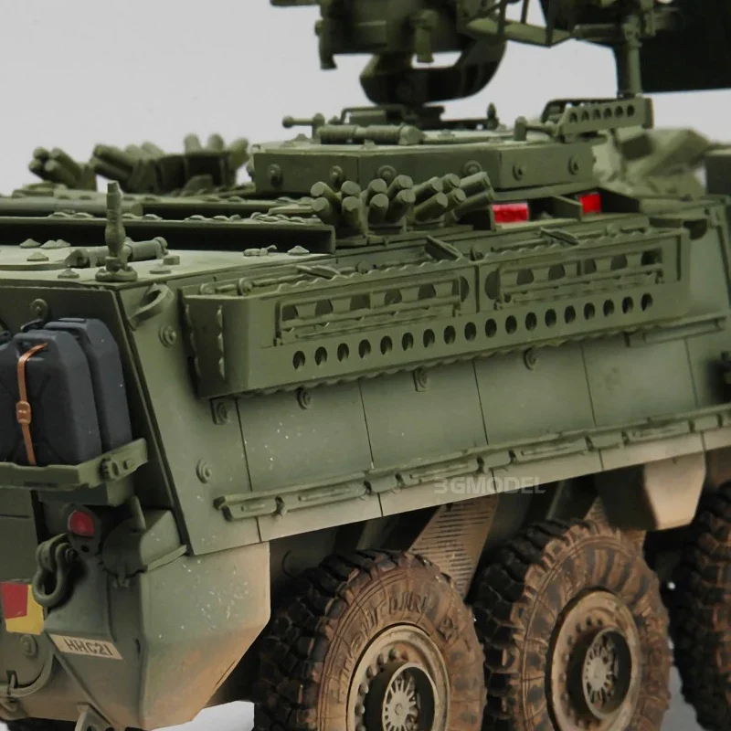 트럼펫 조립 군사 모델 키트, 00395 미국 M1127 스트라이커 스카우트 차량, 군인 1/35 포함