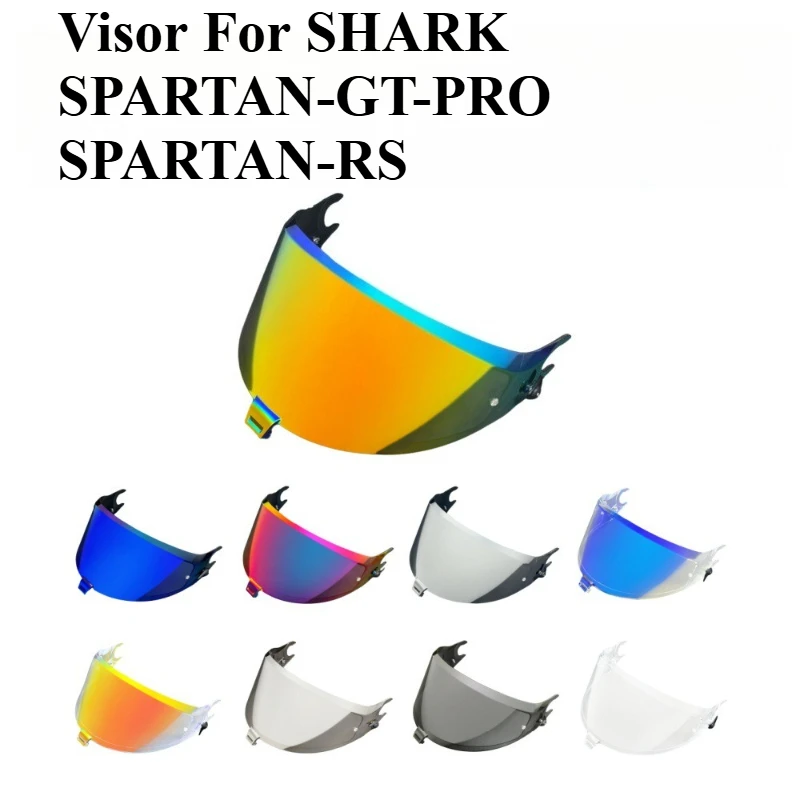 Helmet Visor For SHARK SPARTAN-GT-PRO SPARTAN-RS Anti-UV Dustproof Helmet Lens Helmet Accessories