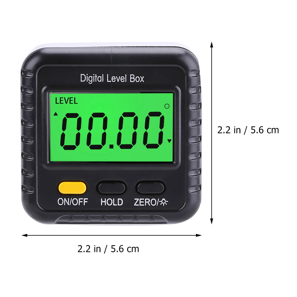 

Digital Level Box Angle Meter Protractor Slope Measuring Tool Goniometer Inclinometer Automatic Shutdown Built Magnet