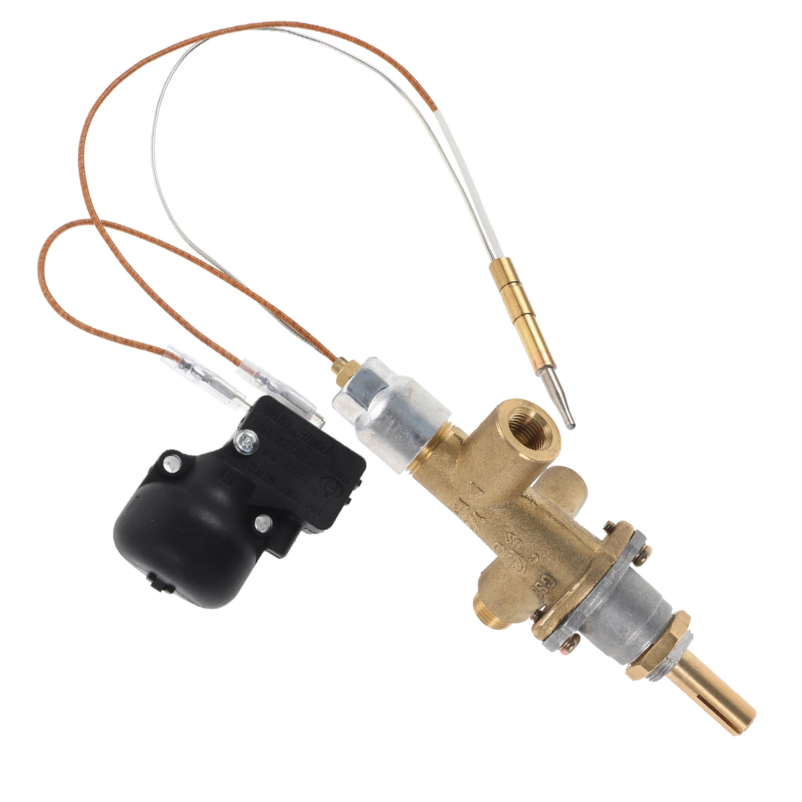 

1Set Professional Thermocouple Sensor with Tilt Switch for Gas Heaters Outdoor Accessories Replacement Part Compatible with 8Mm