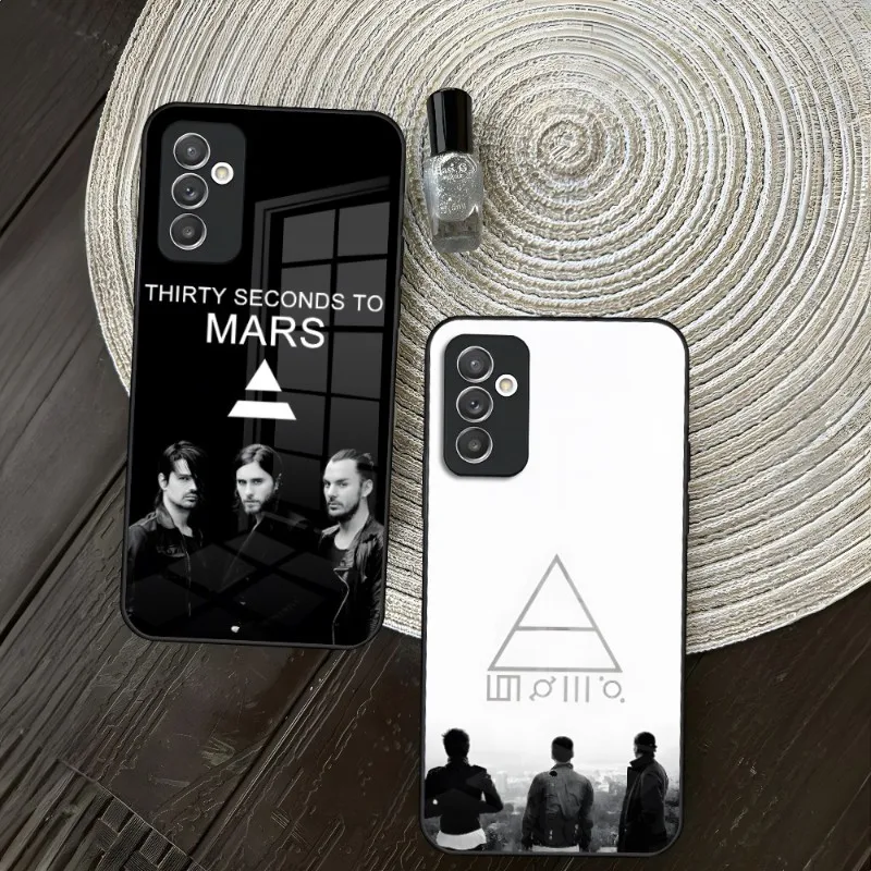 30 Second To Mars 30STM Phone Case For Samsung S30 S21 S23 S20 S22 Fe S10 E S9 Note 20 10 Pro Ultra Plus Glass