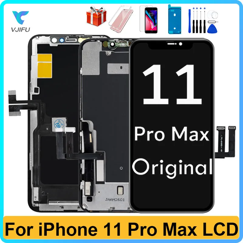 OEM Screen For iPhone 11 Pro Max LCD Display Touch Screen A2215 A2221 A2218 Pantalla Digitizer Assembly Replacement Repair Parts