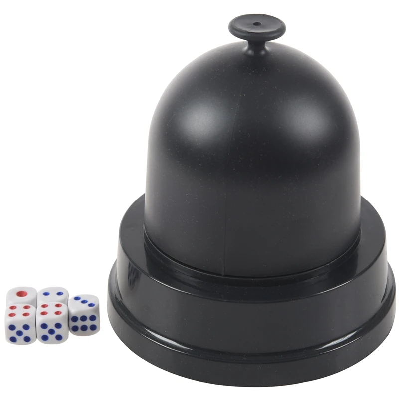 3 Pcs Automatic Dice Roller Cup Battery Operated With 15 Dice