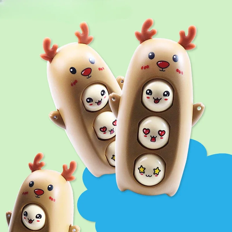 Decompression Toys Will Have Various Face-changing Doll Pendants To Relieve Stress, Cute Elk Children's New and Unique Toys