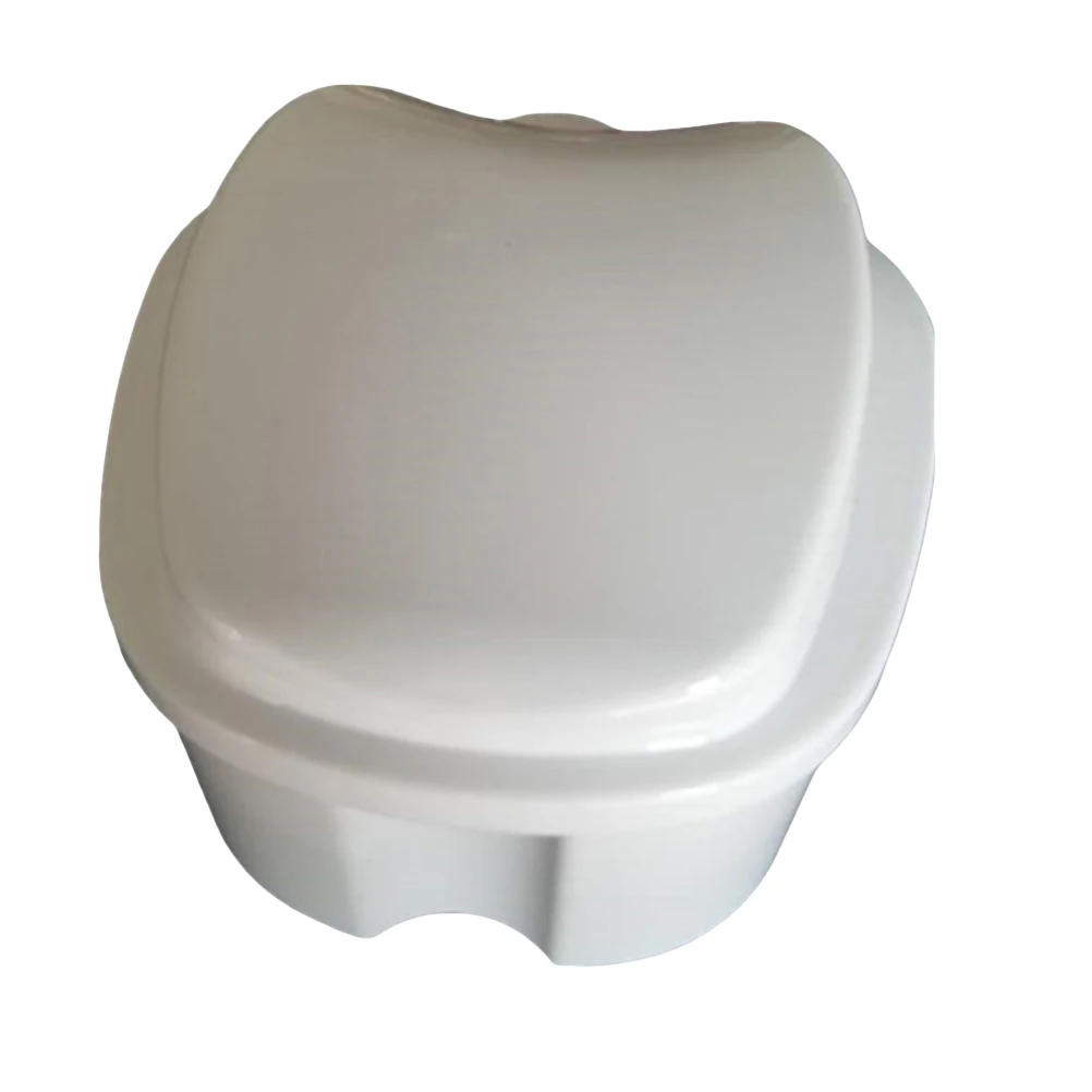 

2 Pcs Denture Storage Box Case for Dental Crіsla -case Fake Teeth Retainer Dedicated