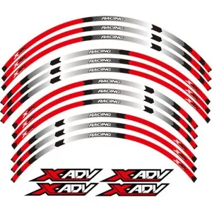 

Motorcycle Rim Stripes Wheel Decals Tape Stickers For HONDA XADV Motorcycle Stickers Decals