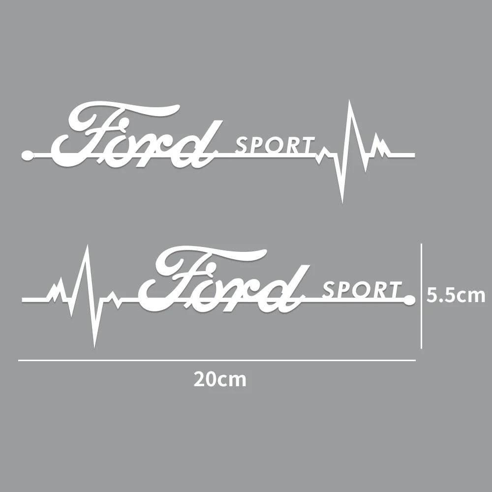 Car Side Window Stickers auto accessories For Ford ST Focus Mk2 3 4 Edition Mondeo Fusion Vinyl Decals Decoration accessories