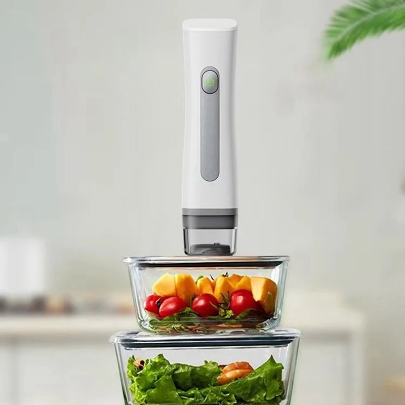 AAAN-Vacuum Sealer Vacuum Sealer For Food Handheld Vacuum Sealer Compact Vacuum Sealer With 30 Reusable Vacuum Seal Bags