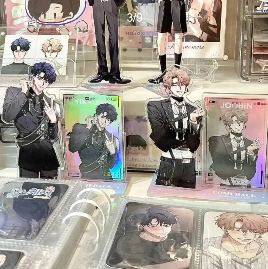 

Sketch Theme Scene Cartoon Acrylic Stand Figure Display Acg Model Plate Cosplay Desktop Decor