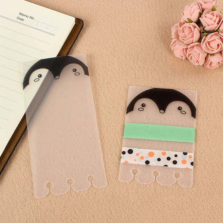 A5/A6 Cartoon Tape Sub-packing Board Separation Bookmark DIY Hand Book Loose-leaf Partition Board washi tape scrapbooking