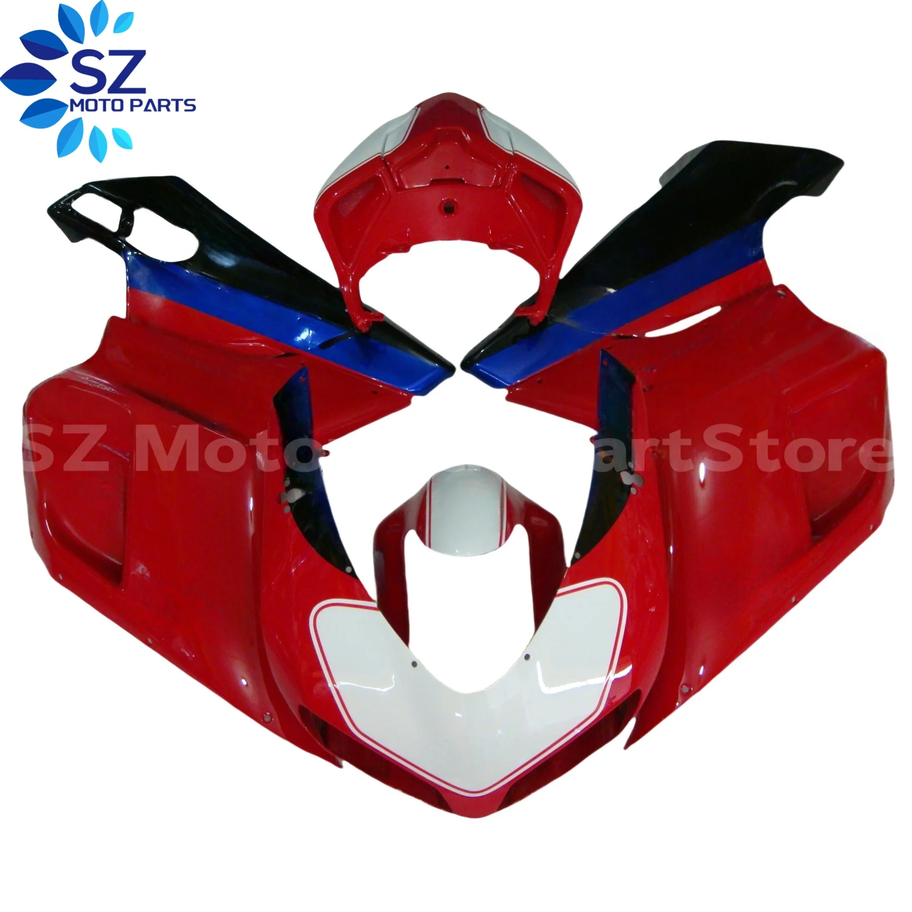 

Комплект обтекателя мотоцикла, пластиковый корпус для DUCATI 1198 1098 848 2007 2009 2010 2011 2012, аксессуары, полный кузов