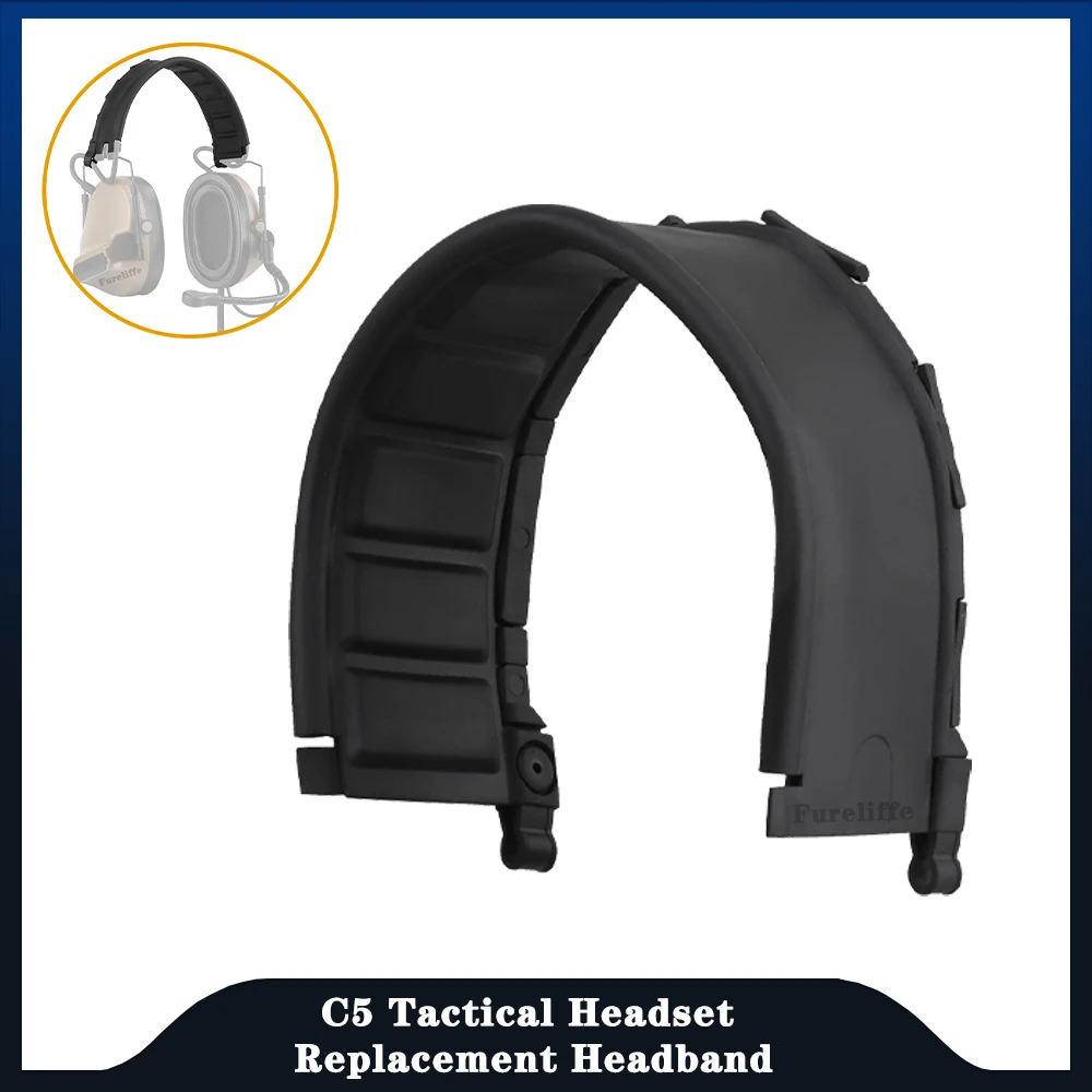 C5 tactical headset series repair replacement headband hunting headset cover earmuffs accessories Headphone protection headband