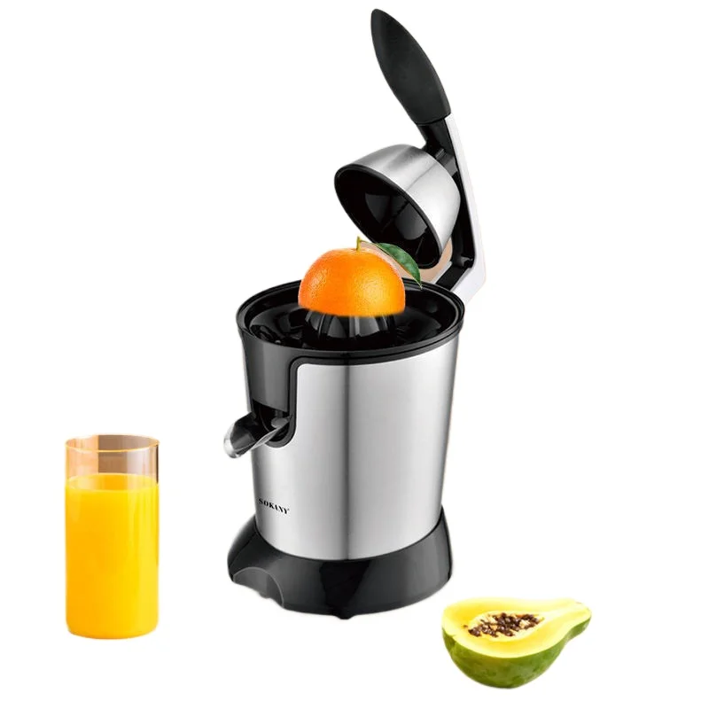 Portable Stainless Steel Orange Juice Machine Lemon Juicer Original Juice Machine Electric Fresh Press 350W