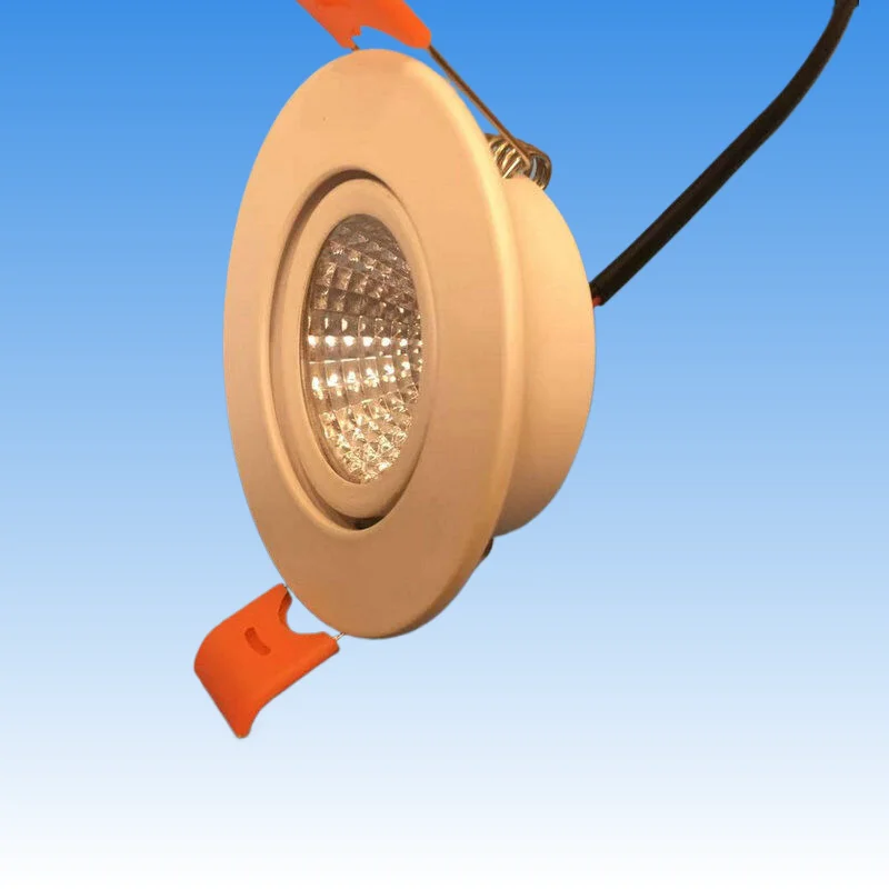 

Diameter 68mm spot Lights To The 2018 Rushed Abajur Luminaire 10Pcs/Lot Led Downlight Light Cob Ceiling Spot