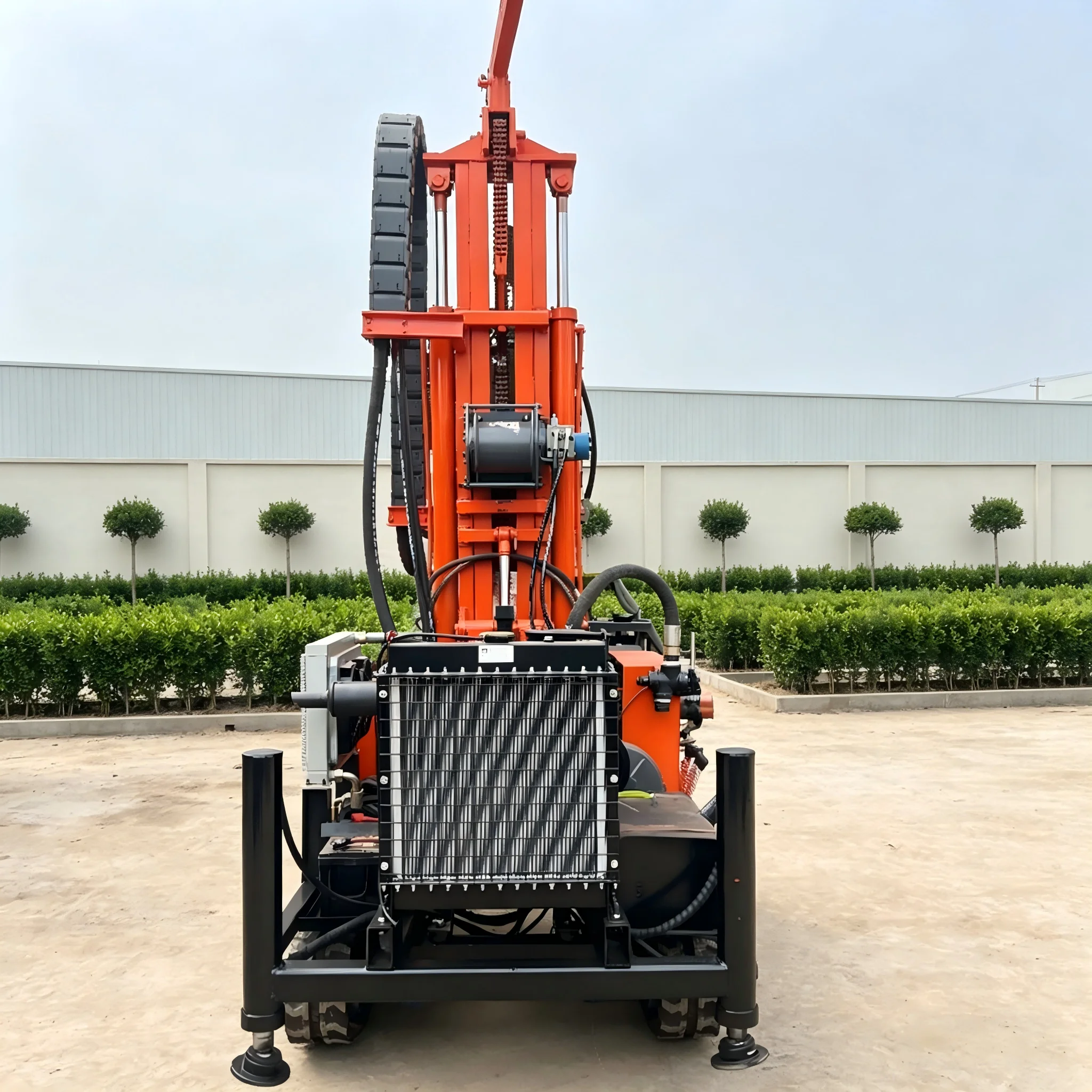 

Customized 200m Wheeled Diesel Hydraulic Water-Air Dual-Purpose Water Well Drilling Rig