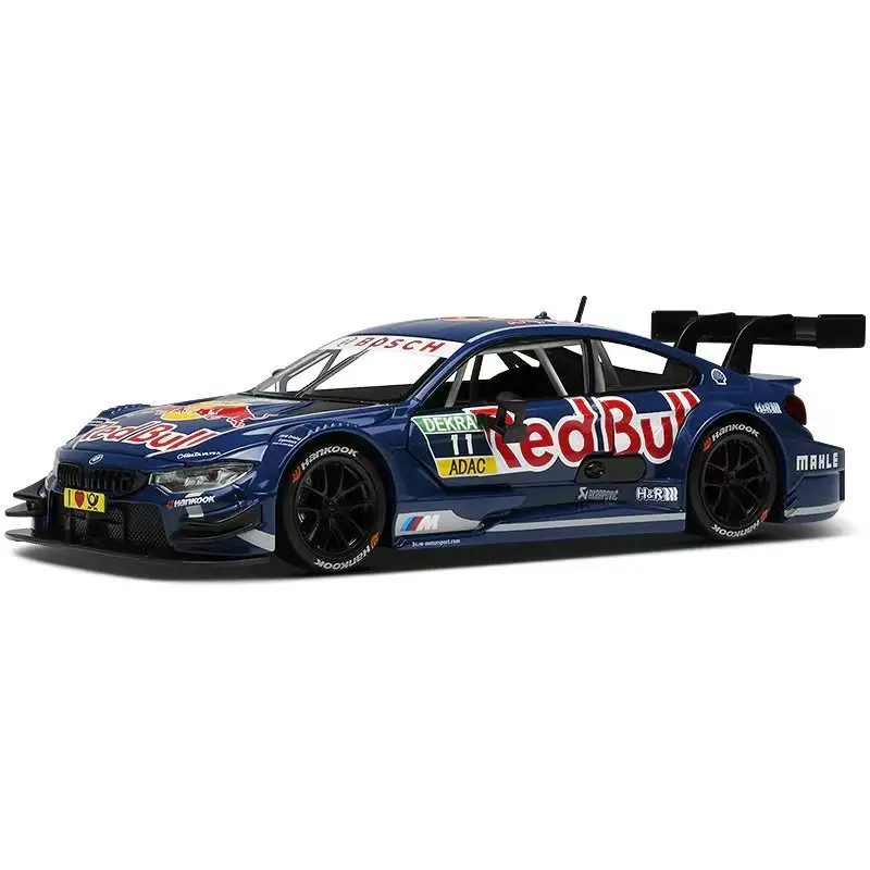 NEW 1:24 BMW M4 GT3 Red Bull M6 BMW CSL Alloy Car Diecasts & Toy Vehicles Car Model Sound and light Car Toys For Kids Gifts