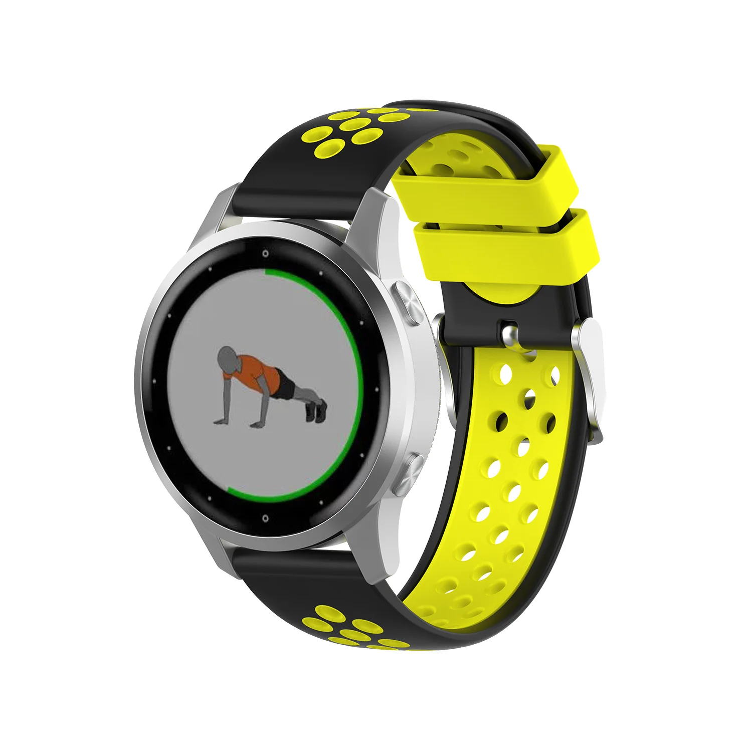 Dành Cho Garmin Venu 2S Cổ Tay Thể Thao Dây Silicon Dành Cho Garmin Venu 2/Vivoactive 4 4s 3/Tiền Thân 245 645 158 55 Vòng Tay
