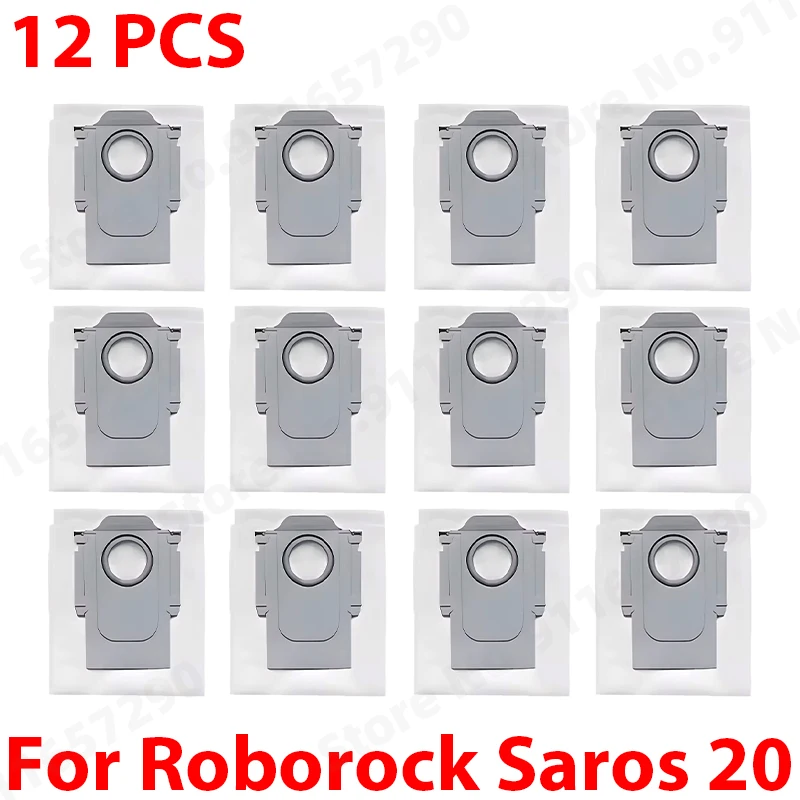 For Roborock Saros 20 Spare Parts Main Side Brush Mop Cloth Hepa Filter Dust Bag Robot Vacuum Cleaner Replacement Accessories image 3
