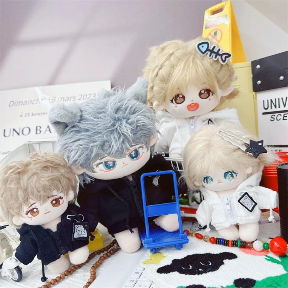 

Coat 20cm Cotton Doll Clothes Fashion Zipper Jacket Cotton Doll's Clothes Stylish Kawaii No Attribute Doll Clothes