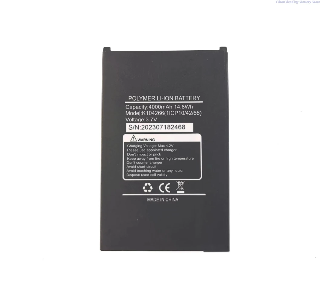 

ALLCCX 3.7V 4000mAh PDA handheld ticket checker Battery K104266 (11CP10/42/66) EMP5500