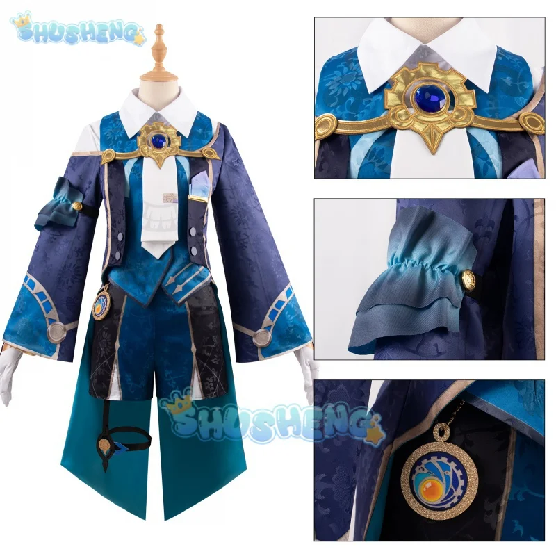 Honkai: Star Rail Misha Cosplay Costume Fashion Handsome Uniform Role Play Game Suit Halloween Party Outfit Men