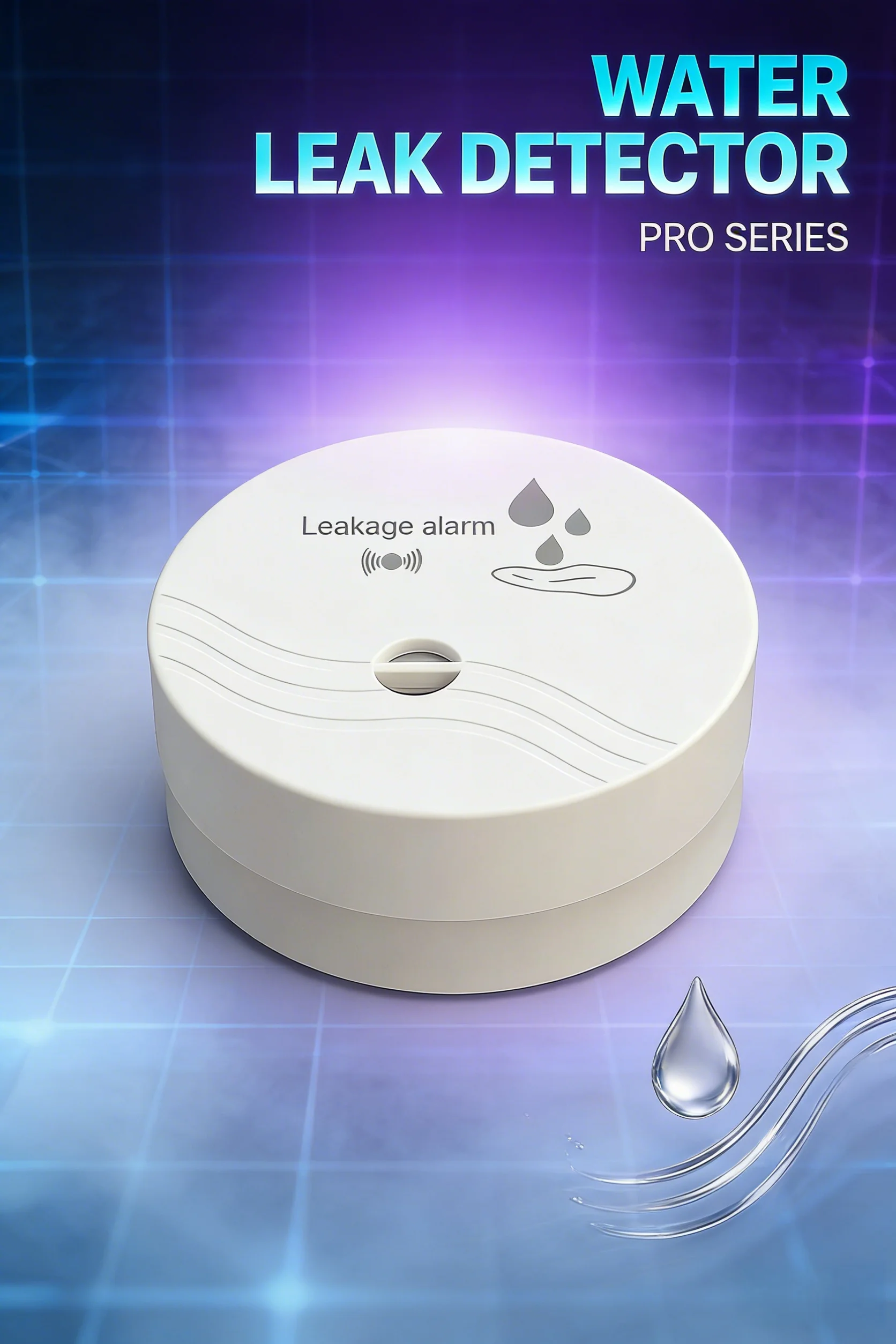 

Детектор утечки воды с низкой ложной сигнализацией, оповещение о выходе 90 дБ, готовая к отключении питания для защиты кухни и прачечной