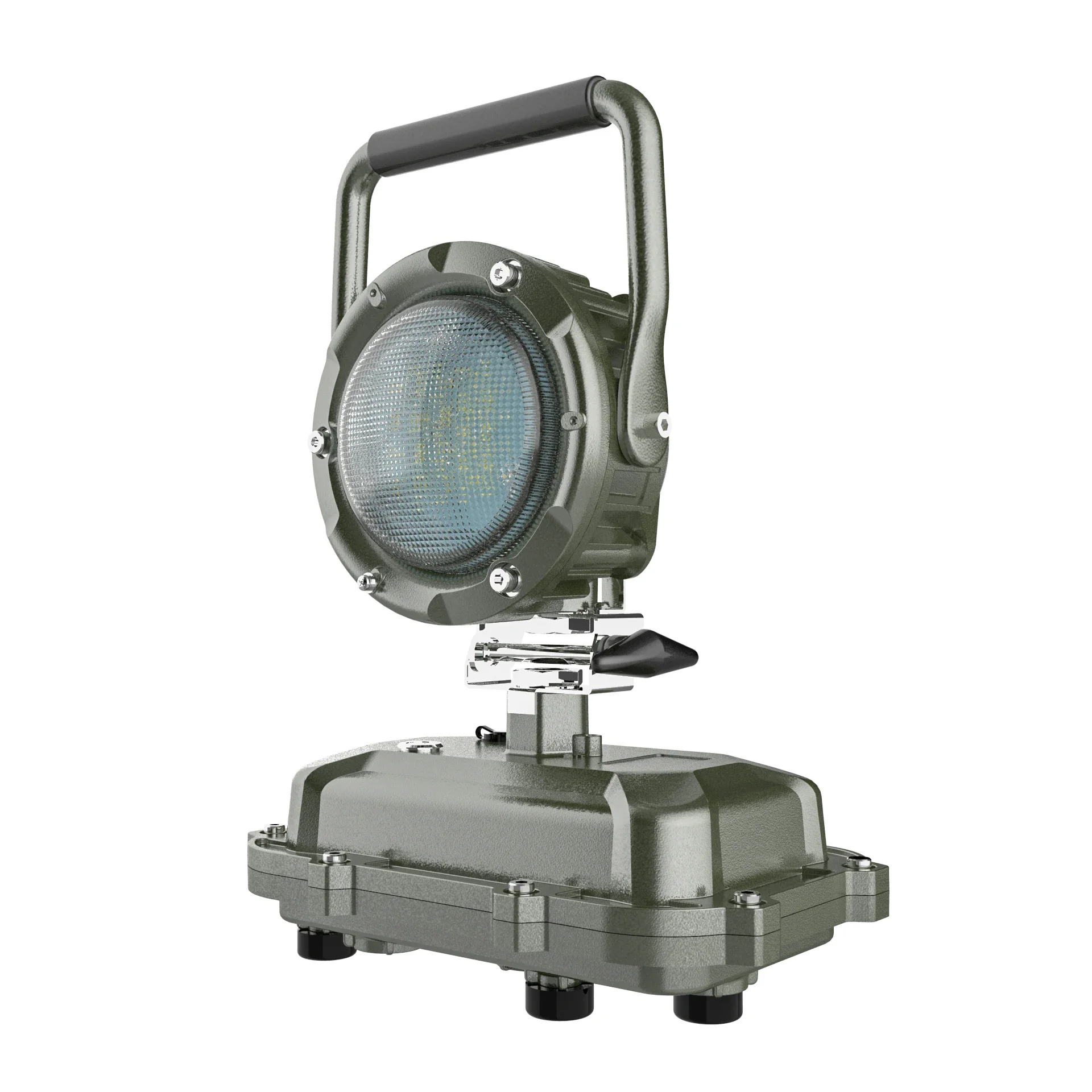 

Humanized power display and low voltage warning function explosion-proof portable searchlight