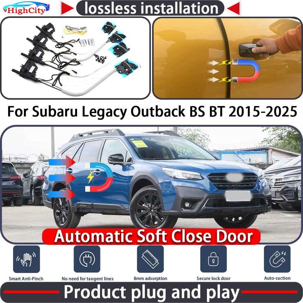 

Electric Closing Door Lock Actuator for Subaru Legacy Outback BS BT 2015-2025 Soft Close Power Latch System Auto Pull Door