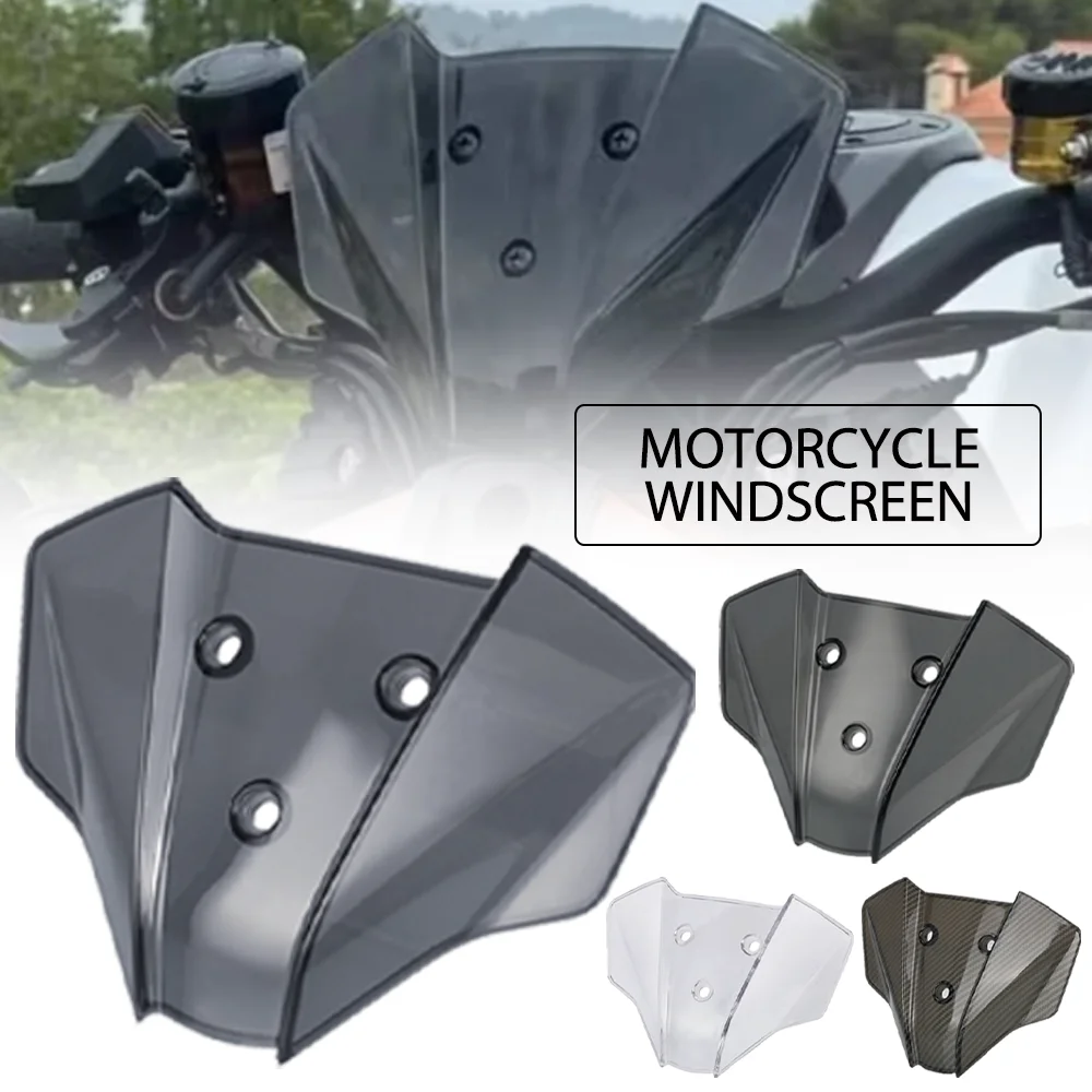 Motorcycle Front Wind Deflector Shield Screen Airflow Windshield Windscreen For 1290Super Duke R MY20 2020 2021 2022 2023