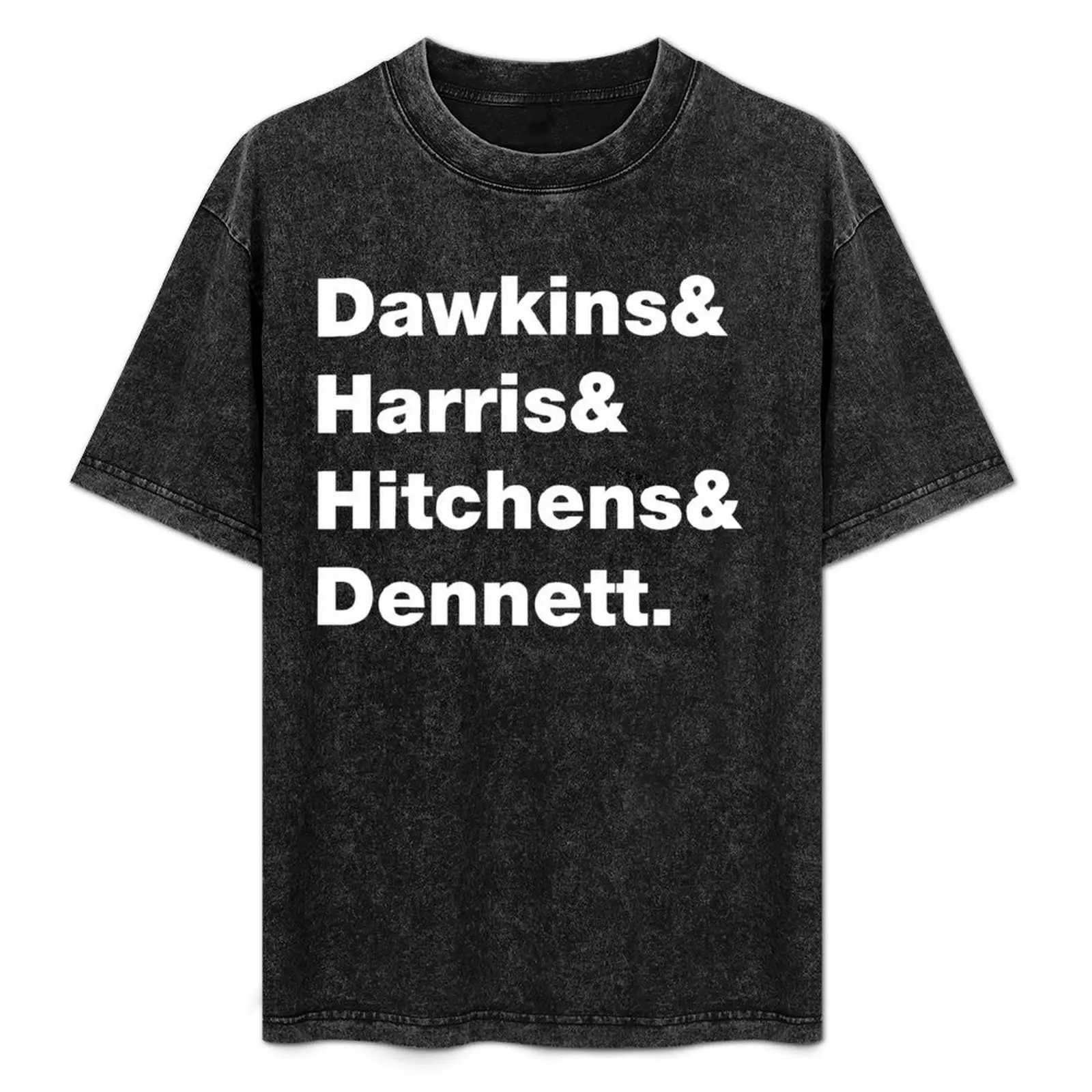

Dawkins, Harris, Hitchens & Dennett - Four Horsemen of the non-Apocalypse T-Shirt Holiday Party Tee Shirt