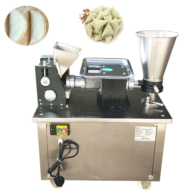 

Automatic Ravioli Wonton Mini Dumpling Maker Fully Empanada Food Samosa Making Machine