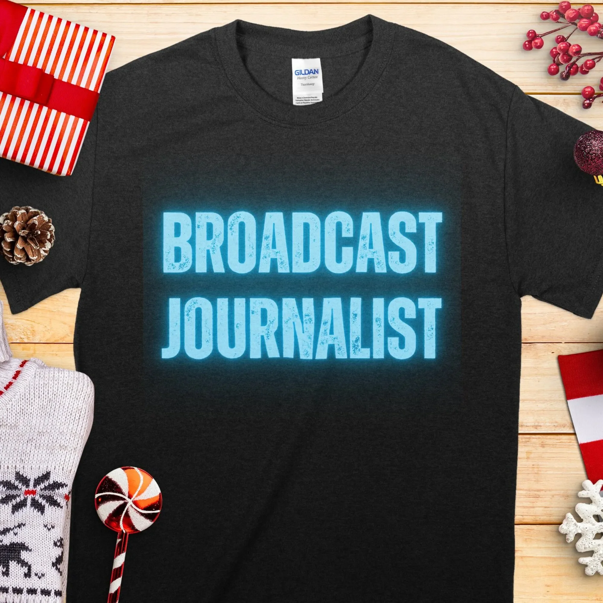 

Broadcast Journalist T Shirt Radio Broadcaster Media