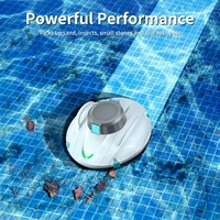 Smart Wireless Pool Cleaner Automatic Vacuum Cleaner With Self Parking Function Pool Cleaning Equipment Sewage Suction Machine