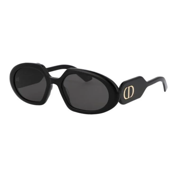 DIOR Irregular Shape Sunglasses Women's Black CD40053U10A0