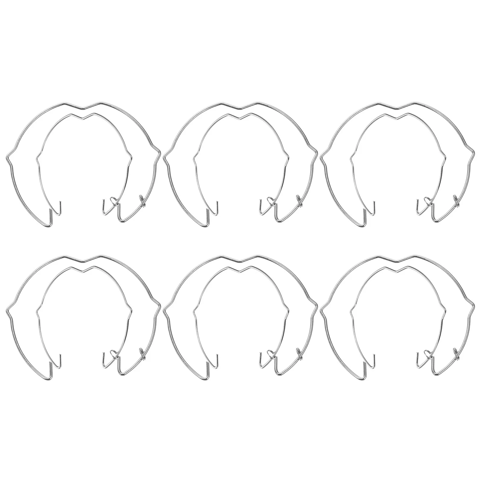 

12Pcs Downlight Retaining Rings Manganese Steel Strong Corrosion Resistant Spotlight Clips for Halogen Lamp Accessories Repair