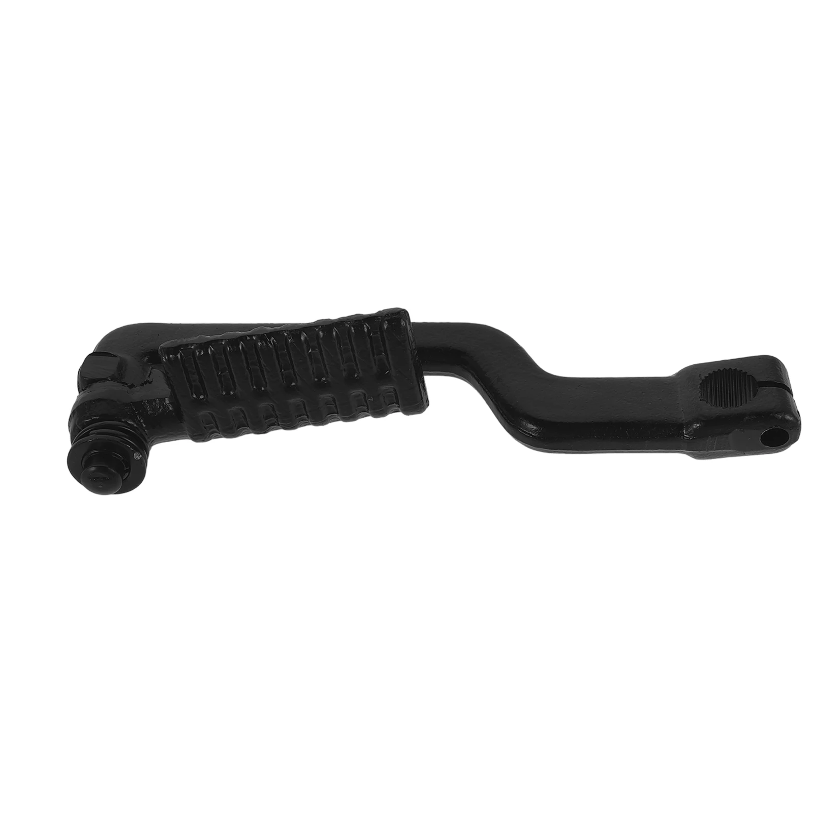 

Motorcycle Kick Starter Lever Black Metal Easy Start Durable Precision Design Wide Compatibility Scooter Moped Foot Peg