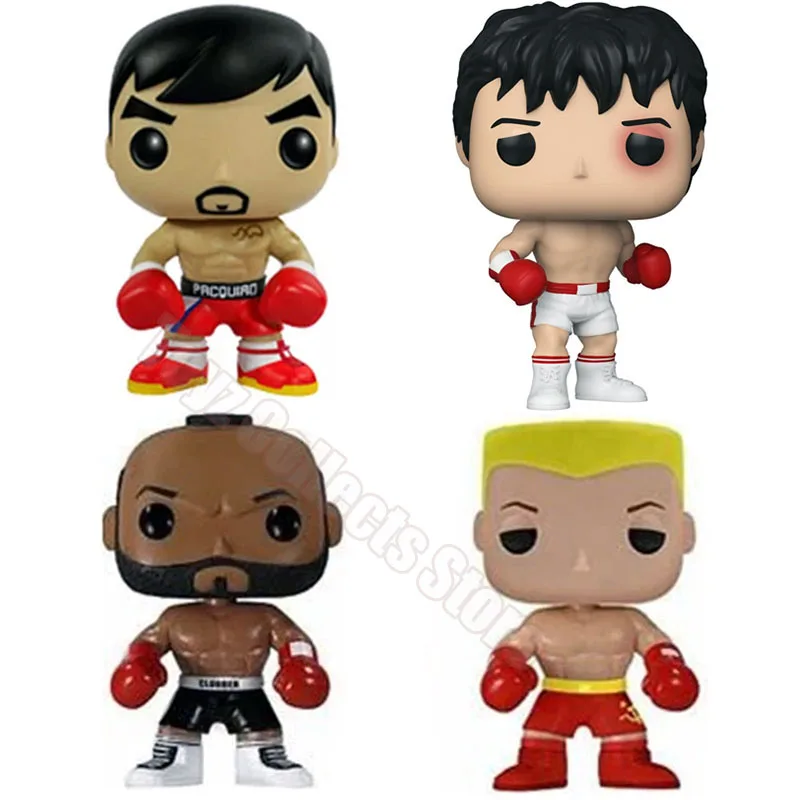 Рокки Мэнни паккиао 37 CLUBBER LANG 20 Иван Драго 21 виниловая экшн-фигурка игрушки коллекционные куклы