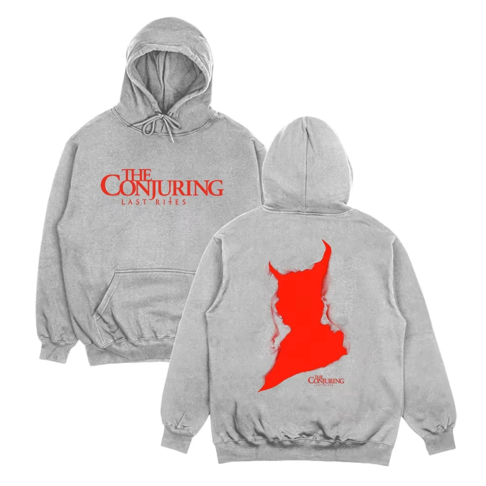 The Conjuring Last Rites Hoodies Thriller Estético Gráfico Roupas Hip Hop Moda Manga Longa Mulheres Homens Moletom Com Capuz Y2K