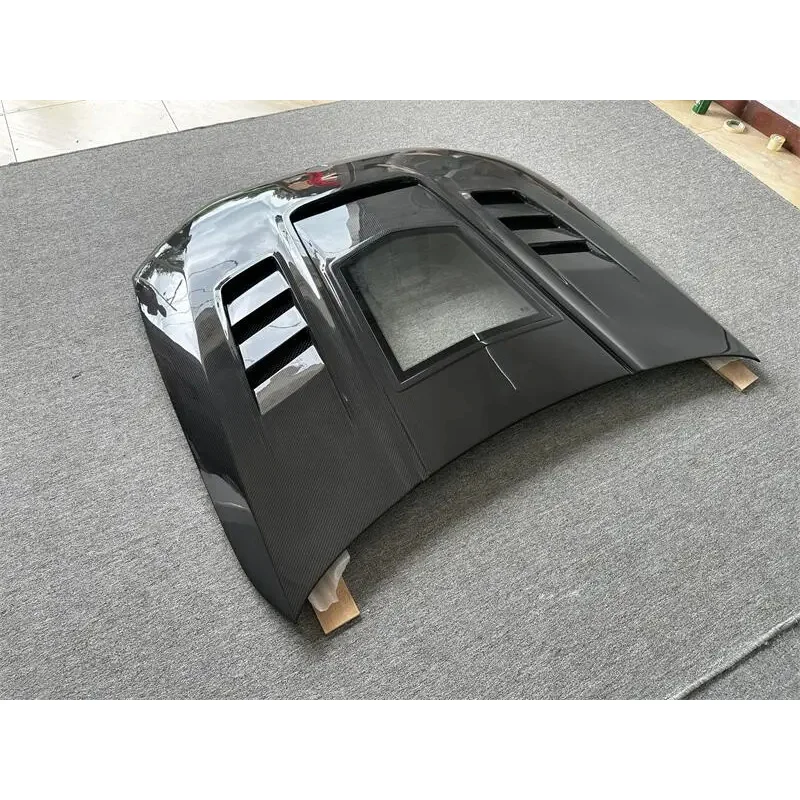 Premium Real Dry Carbon Fiber Hood & Engine Cover F90 M5 G30 5 Series, Auto Exterior Parts