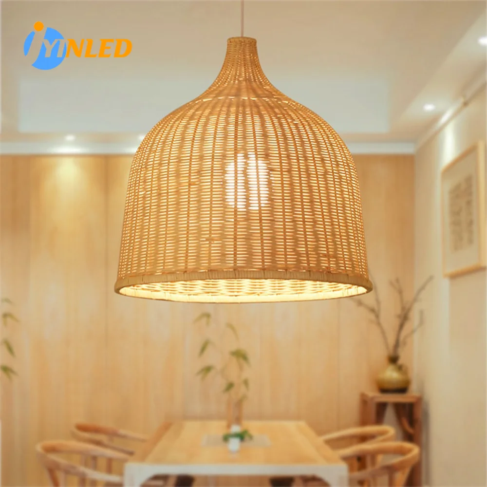 

American Retro Iron Art Chandelier E27 Hemp Rope Chandelier Restaurant Industrial Lighting Led Pendant Lamp Hoom Decor