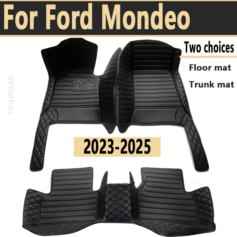 Alfombrillas de lujo para coche, alfombrillas impermeables para Ford Mondeo Taurus MK5 2023 2024 2025, accesorios para Interior