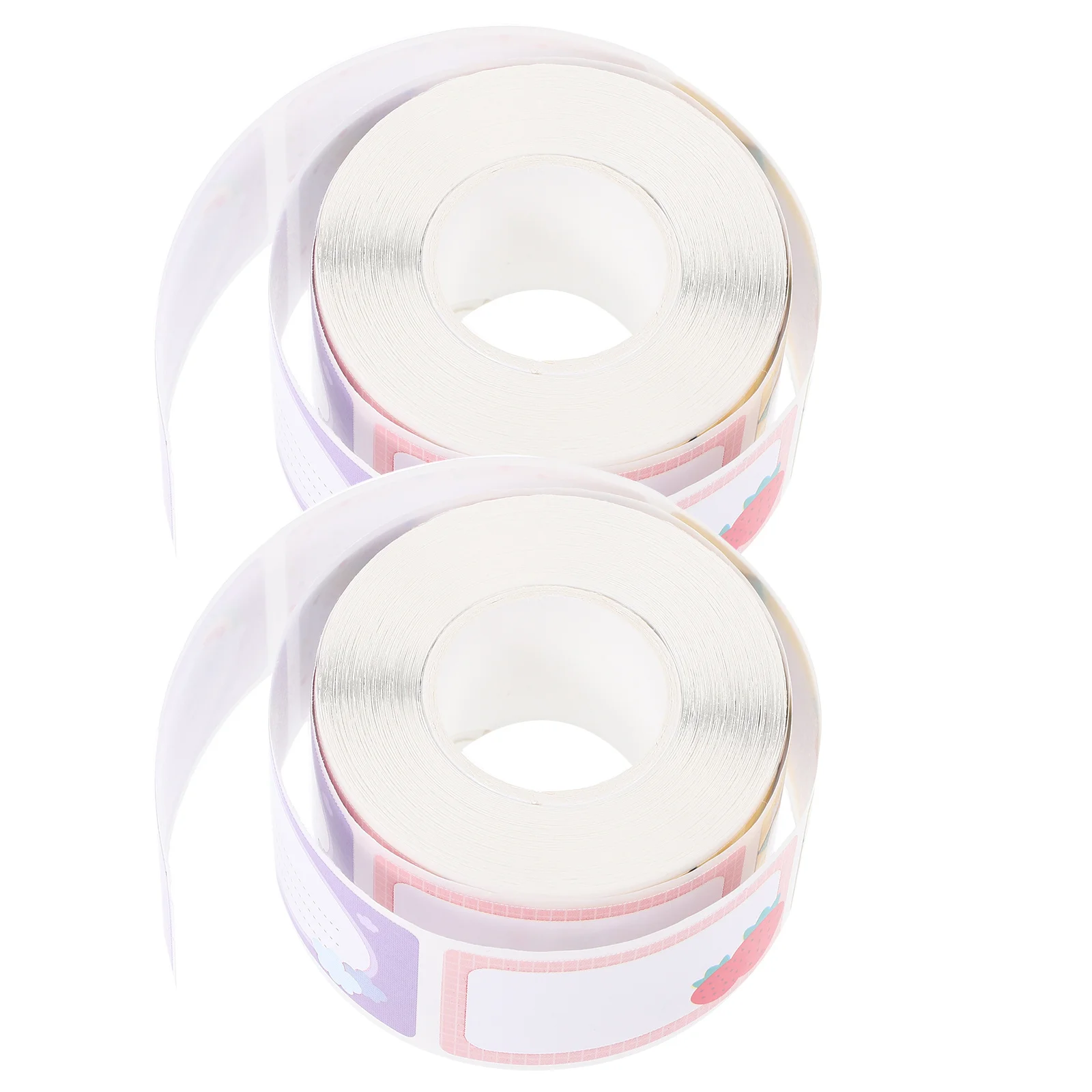 

2 Rolls Name Labels for Students Bottle Stickers Self Adhesive for Daycare School Organization and Marking