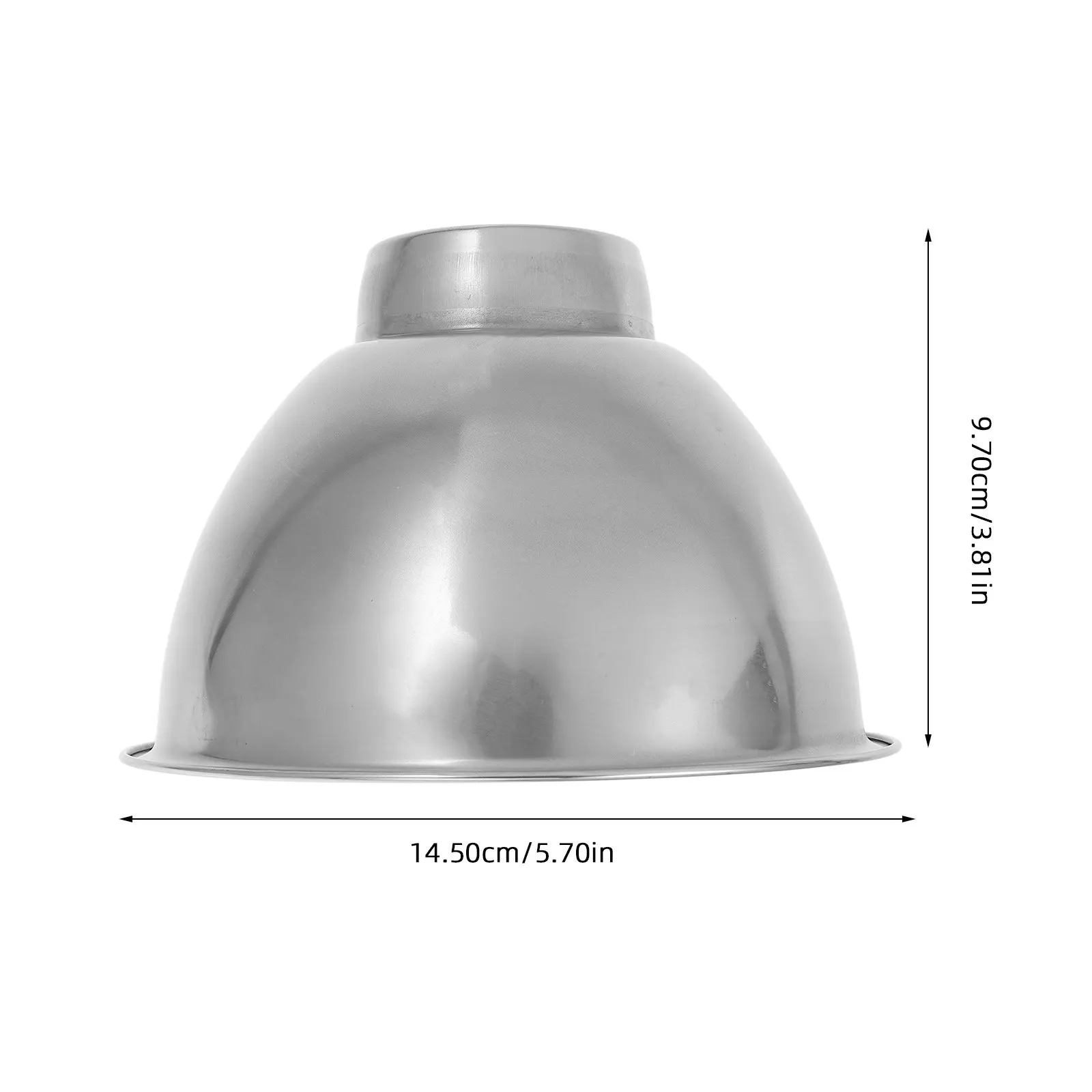 Stainless Steel Modern Street Lamp Shade for Pendant & Emergency Light Fixtures – Outdoor Protective Lamp Hardware
