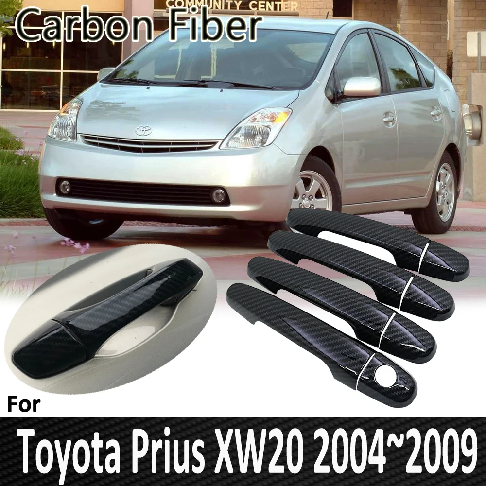 Pop for Toyota Prius XW20 Touring 2004 2005 2006 2007 2008 2009 Auto Door Handle Cover Sticker Car Accessories