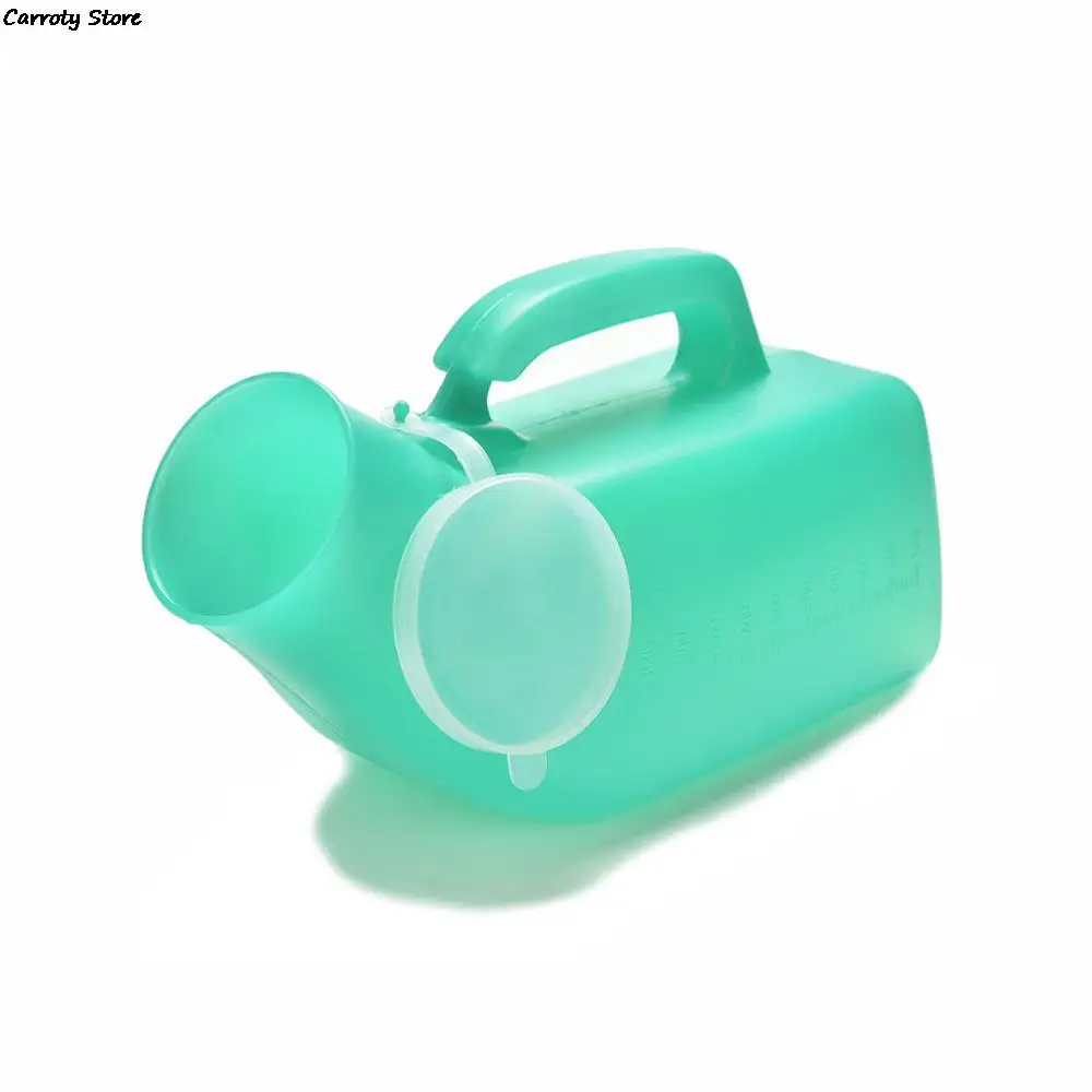 Portable Washable Unisex Mobile Toilet Car Travel Camp Urine Pee Handle Urinal Storage Urinary Bottle Health Care 1200ml