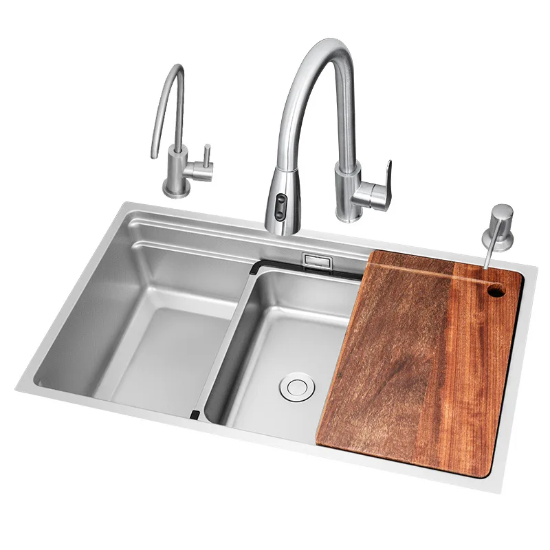 304 Stainless Steel Single Bowl Kitchen Sinks Multifunctional Kitchen Sink