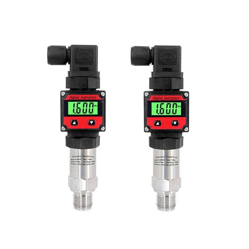 

RS485 Analog Output High Accuracy 0.2%FS Pressure Transmitter -0.1~0~100MPa Digital LCD Display Water Oil Gas Pressure Sensor