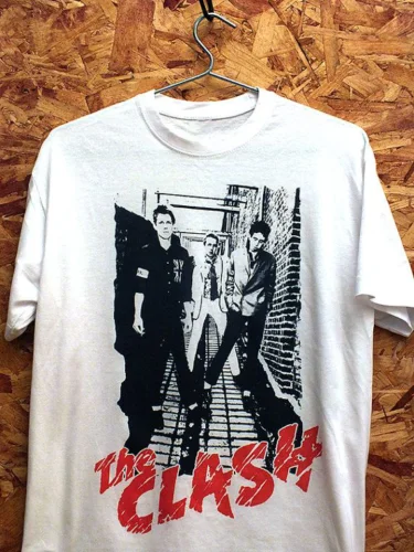 

The Clash English Rock Music Band T-Shirt Cotton For Men Tee S-2345XL AG1206